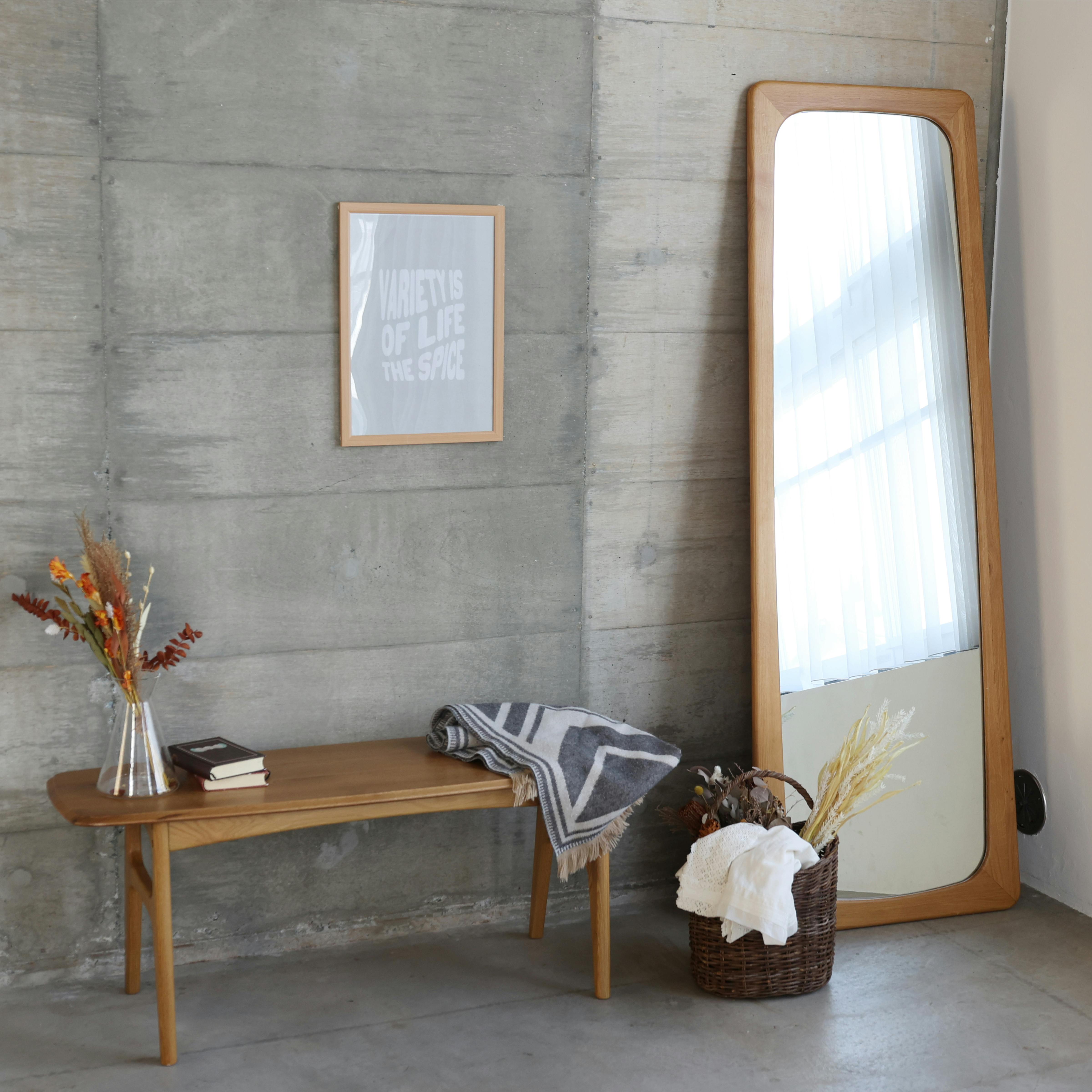 60's北欧ヴィンテージテイストのミラー Herit. Mirror | ミラー・鏡
