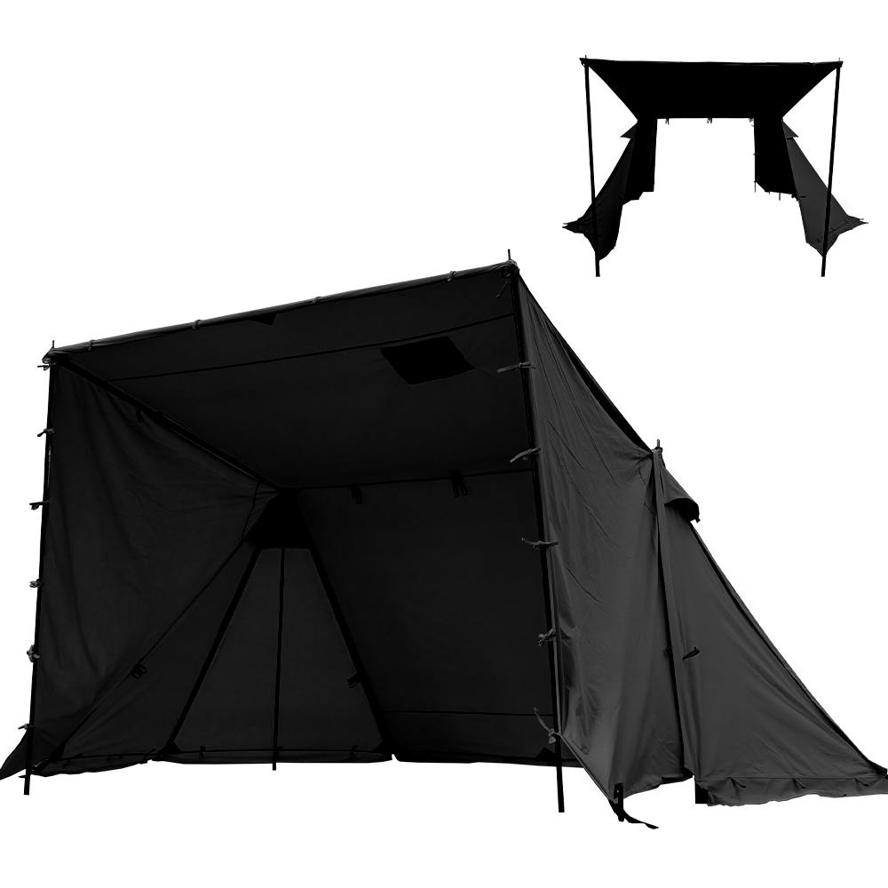 FUTURE FOX FOX-BASE EVO パップテント 軍幕テント ソロ TC 1-2人用 軍