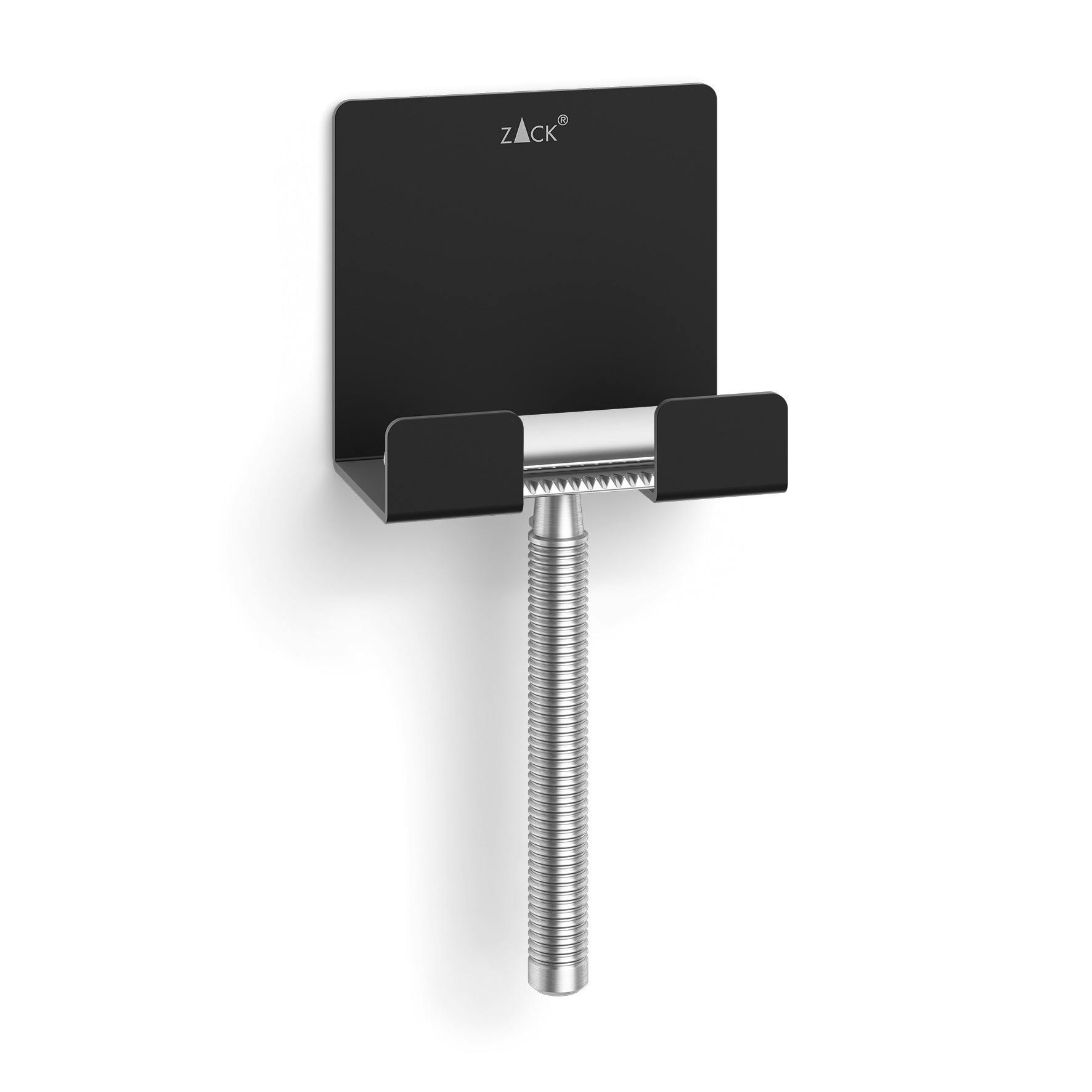 レイザーホルダー マットブラック｜ZACK 40604 POTES 壁付け DIY