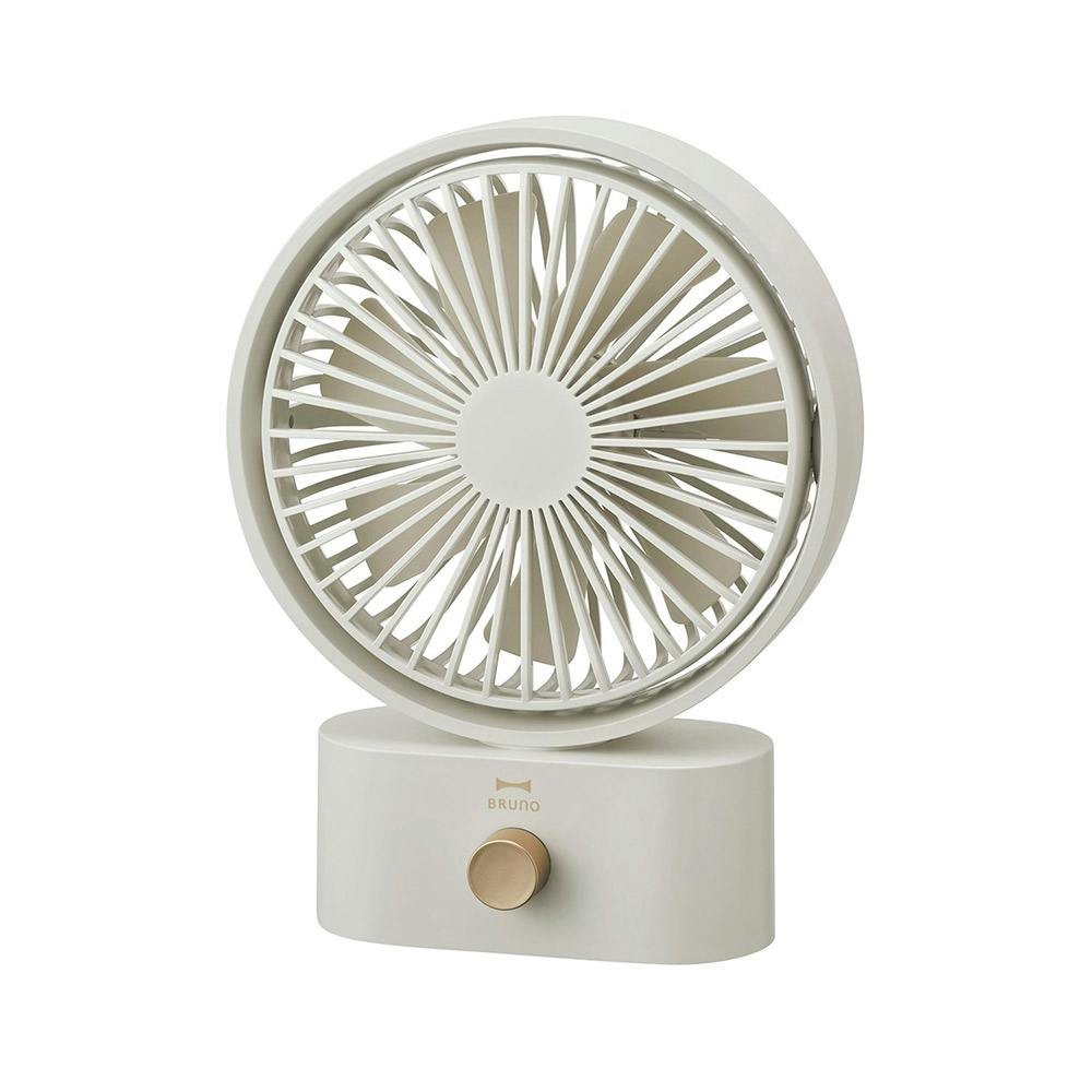 ブルーノ ポータブルスイングデスクファン BRUNO【扇風機 卓上
