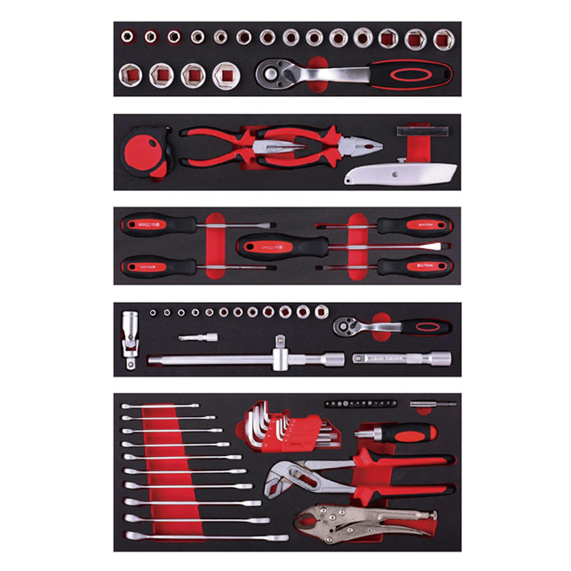 BIGRED 工具セット (86点) TRGW00086 ツールセット 工具 整備 CZ00246