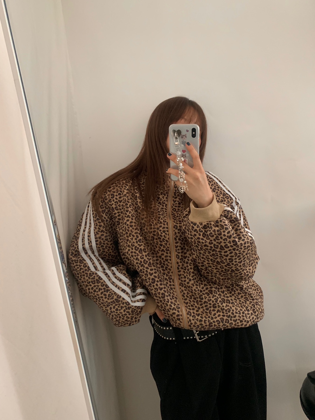 レオパードキルティングトラックパーカー | ファッション通販サイト NUGU