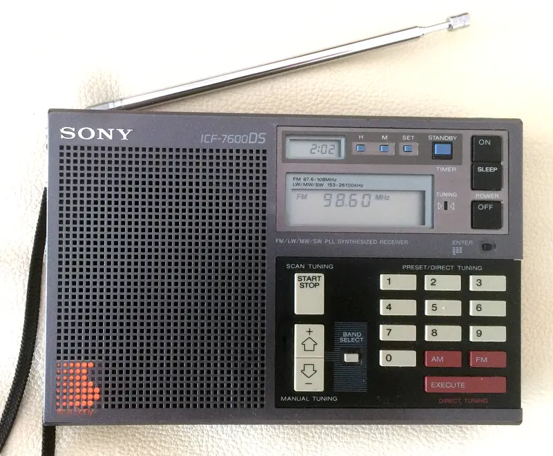 30年ほど前のSONY短波レシーバーの思い出 - がとらぼ