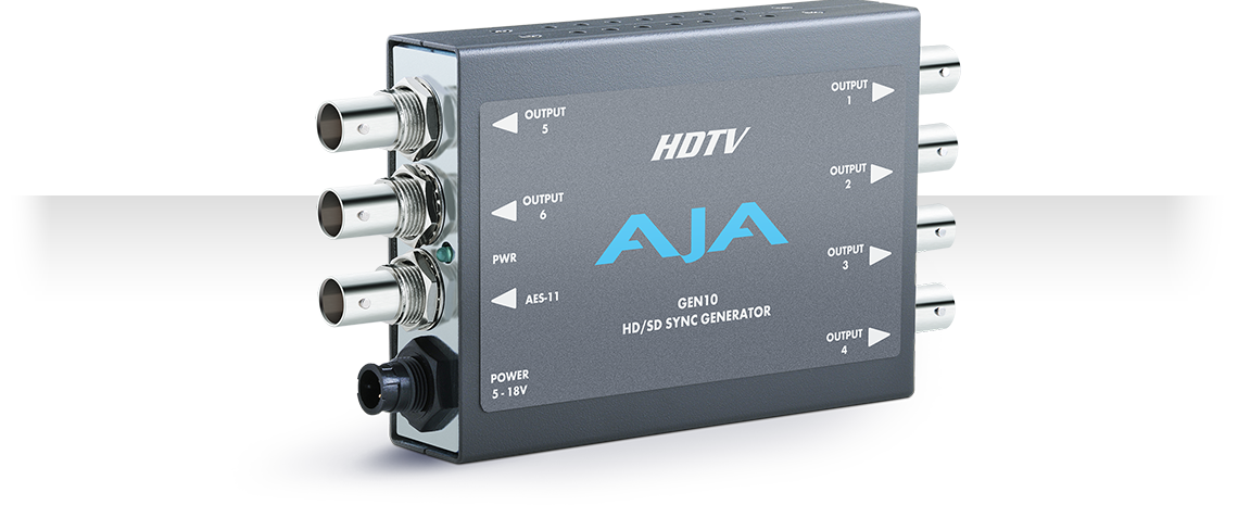 จำหน่าย AJA GEN10 HD/SD Sync Generator - 99 A Plus Group Co.,LTD