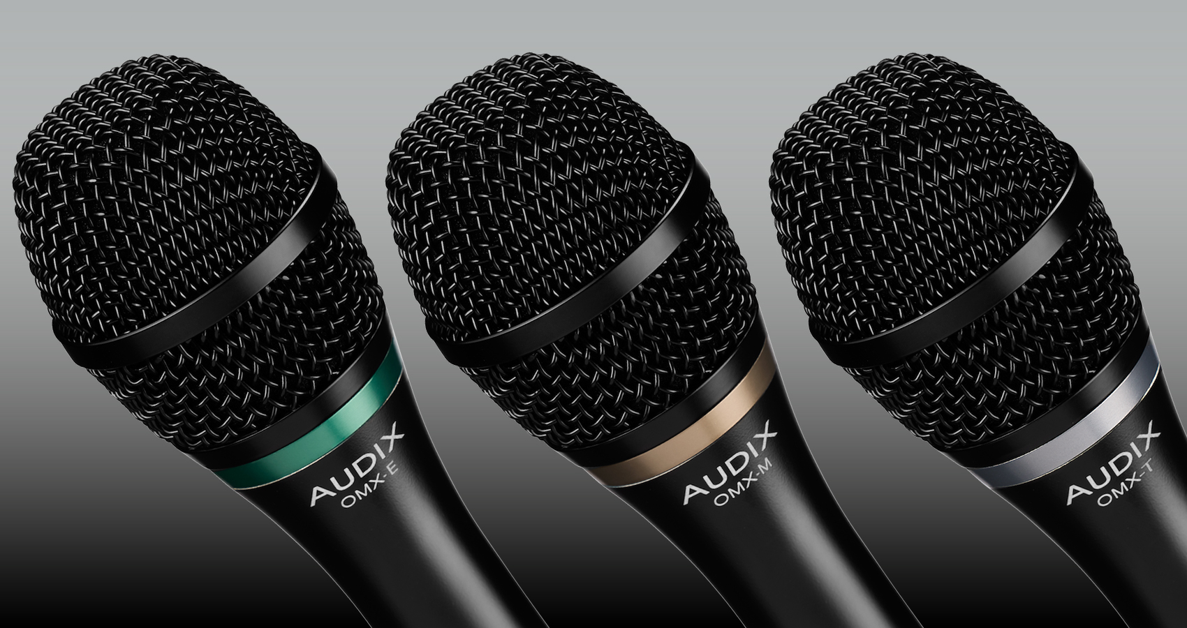 AUDIX OMXシリーズ | シンガーの歌唱スタイルやステージ環境に合わせて