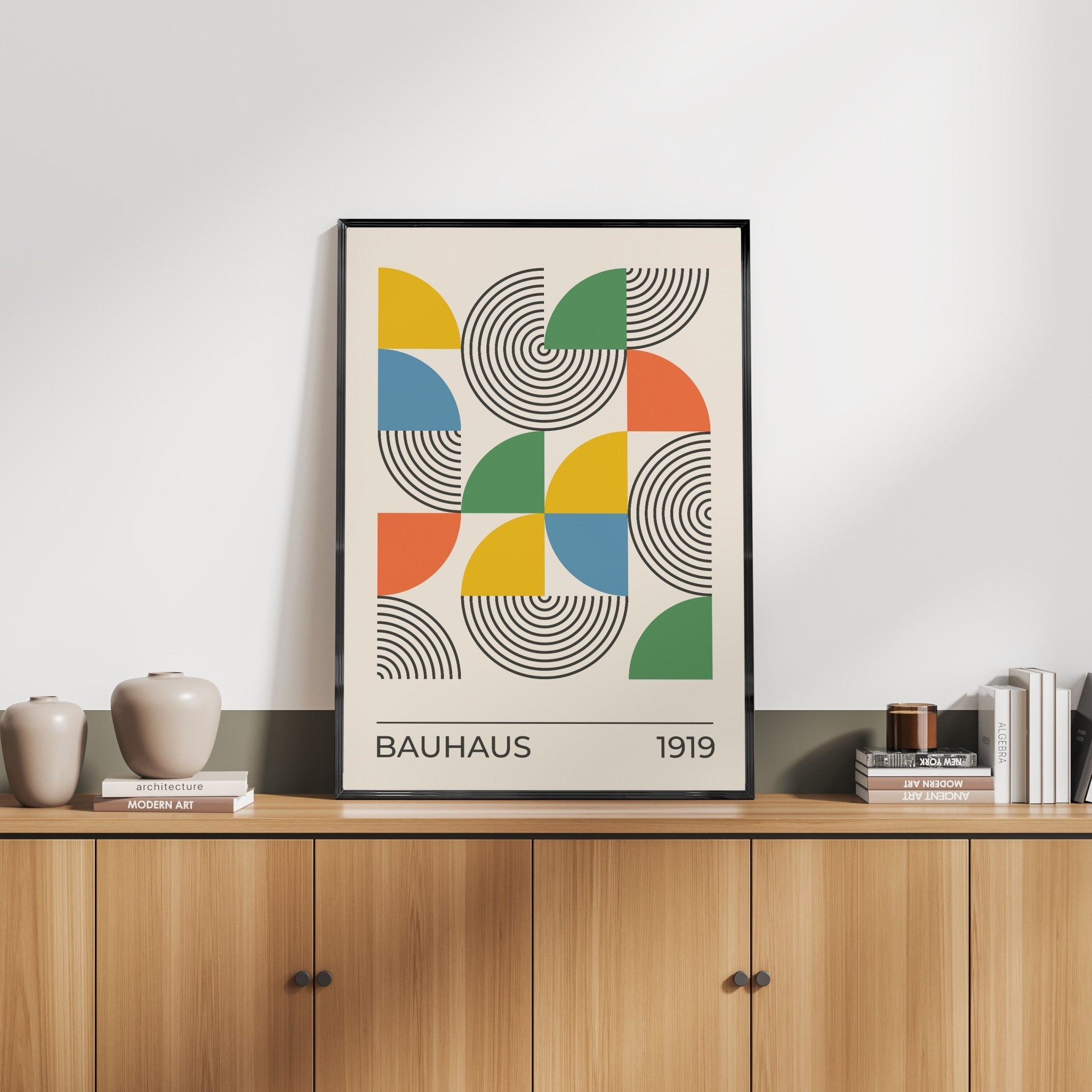 バウハウス1919デザインポスター – Ink Jp