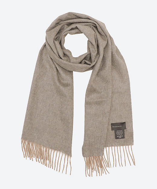 36幅カシミヤ100％リバーシブルマフラー | BEGG×CO