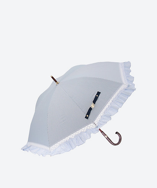 T／C先染めストライプ×フリル 2211912046ー4 | POLO