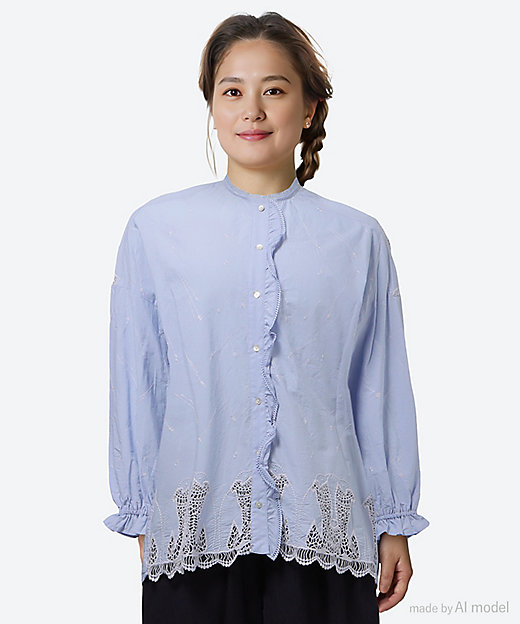 レースペンギン フリルBL 05FS069036 | marble SUD (Women