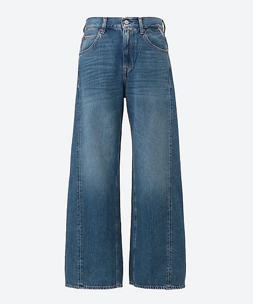 NARJA バギーフィットミディアムブルーデニム WB520