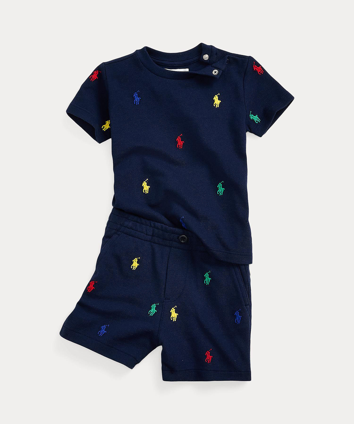 Polo ポニー コットン メッシュ Tシャツ