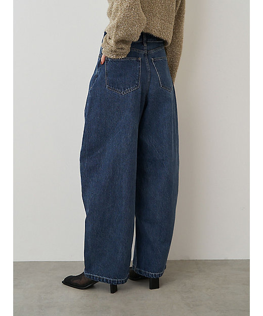 TUCK FORM DENIM WIDE PT | ELENDEEK/エレン