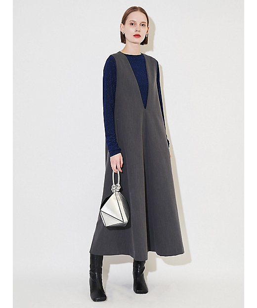 DEEP V NECK A－LINE OP | ELENDEEK/エレンディーク