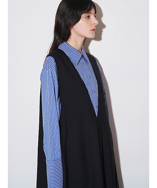 DEEP V NECK A－LINE OP | ELENDEEK/エレンディーク