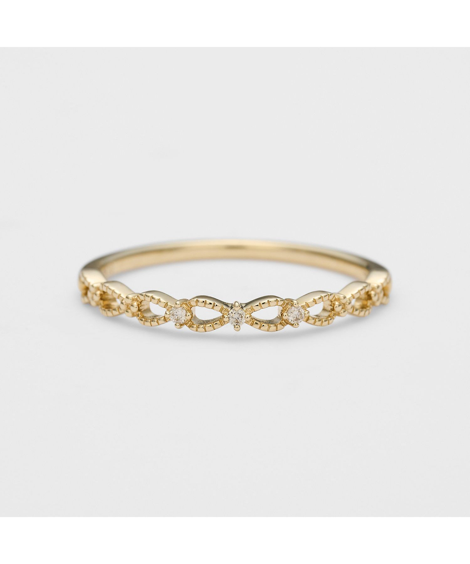 K10ダイヤモンドリング（0．01ct） | agete/アガット | 三越