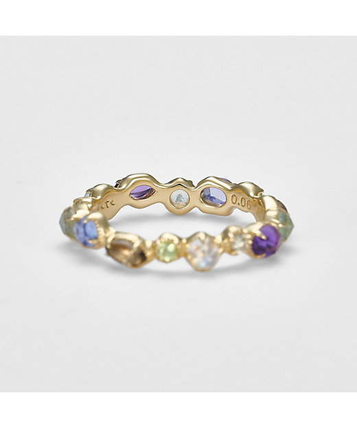 Limited Edition》K10マルチストーンリング | agete