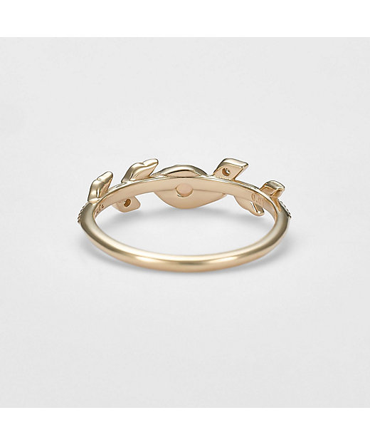 K5オパール／ダイヤモンドピンキーリング | agete/アガット | 三越