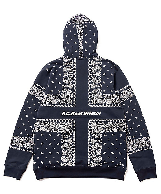 パーカー BANDANA SWEAT HOODIE FCRBー