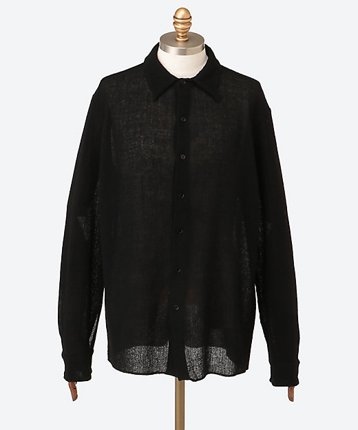 シャツ NO．197 WOOL CRUSHED SHIRT 25W―8