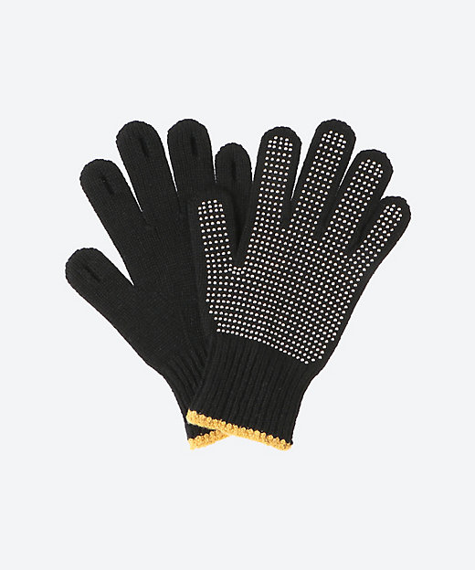 KNIT GLOVES WITH RHINESTONE