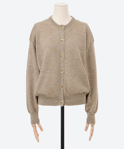 カーディガン RAMIE WOOL CREW CARDIGAN BN