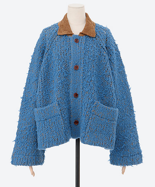 ジャケット Fishermans Wool Fur Jacket