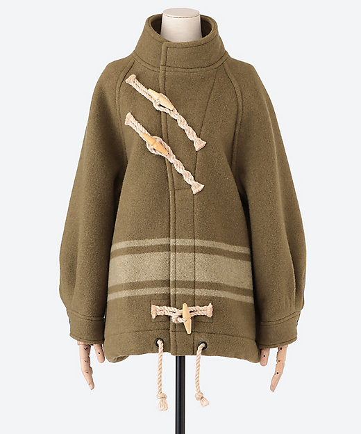 DOUBLE FACE DUFFLE JACKET 27067 | HYKE