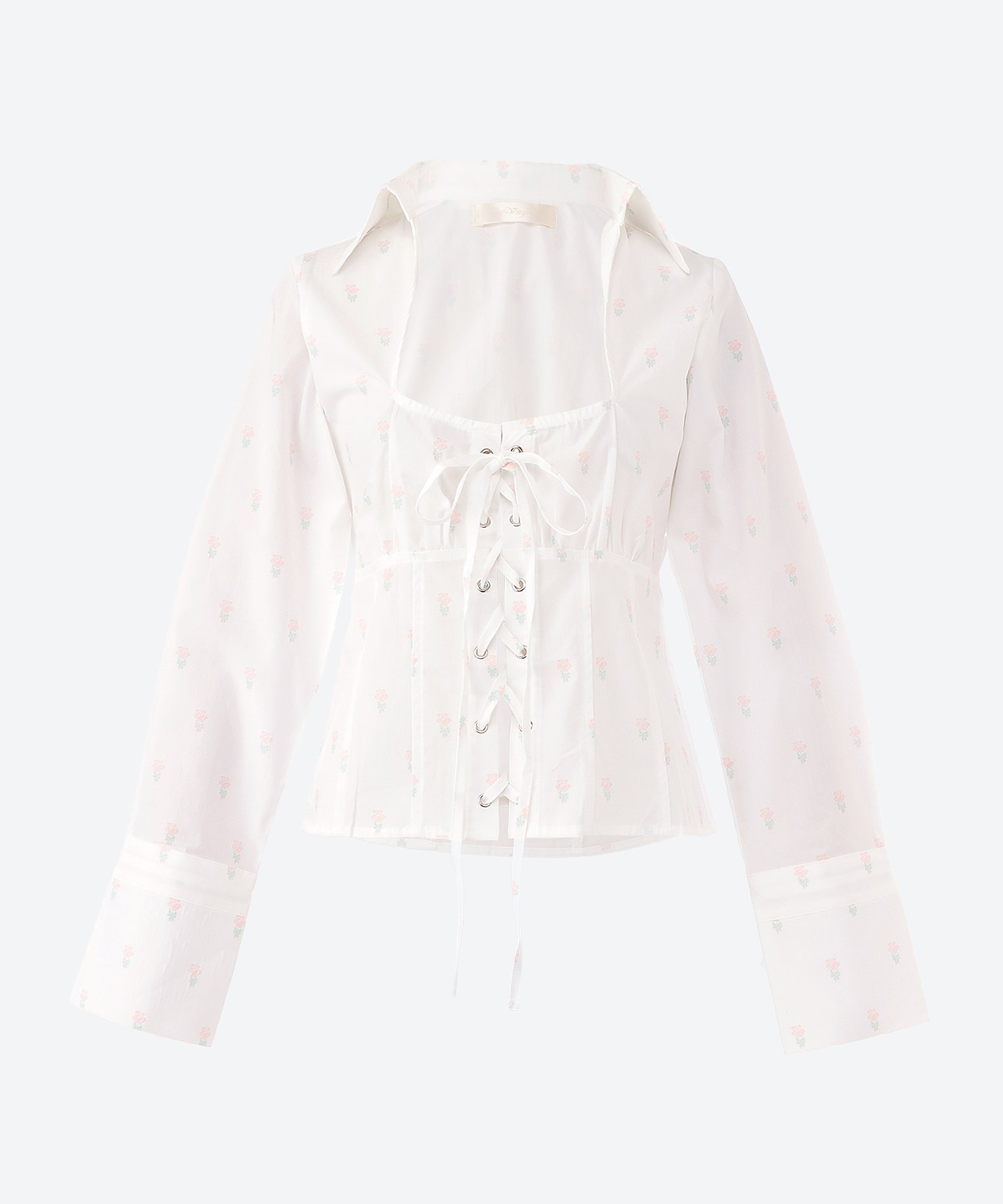 Rosy laceup blouse | the Virgins (Women)/ザ