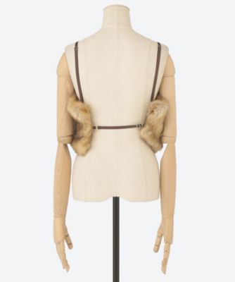 animal far bustier F25A29 | FUMIE=TANAKA