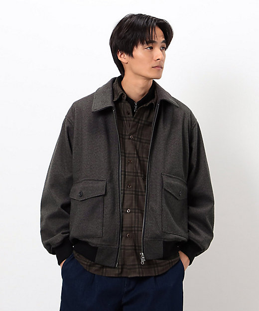 ジャージー ツイード ジップブルゾン（4722BM26） | COMME CA