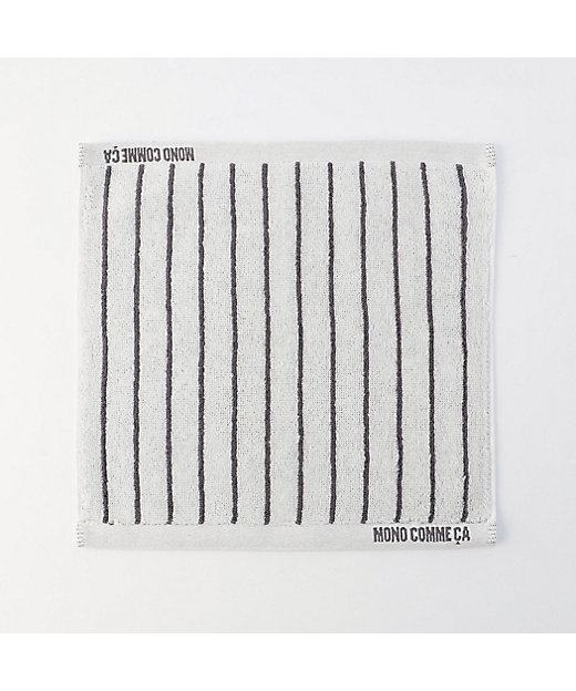 ハンカチタオル ストライプ柄（9520VG03） | MONO COMME CA