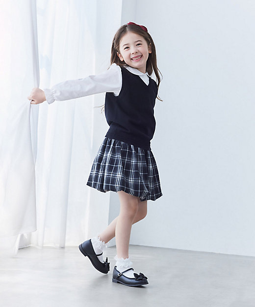 チェック バルーンスカート（9850FM62） | COMME CA ISM