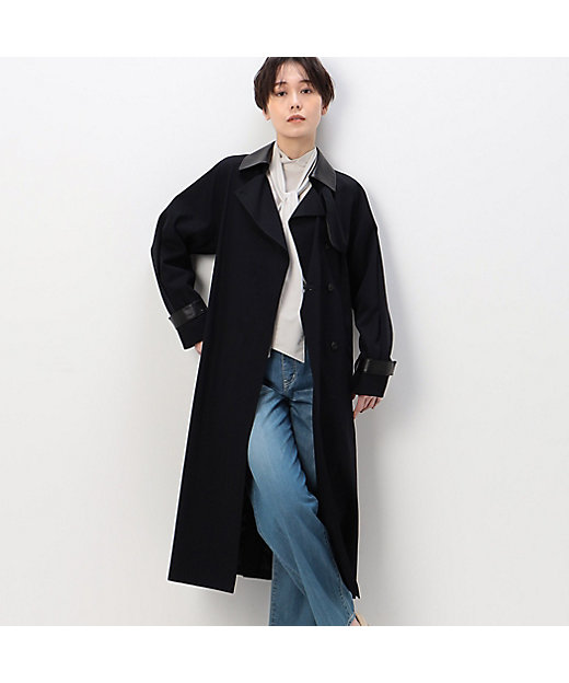 コットンサテン トレンチコート（0112MA01） | COMME CA