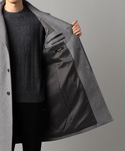 アンゴラビーバー イタリアンカラーコート（0710WI01