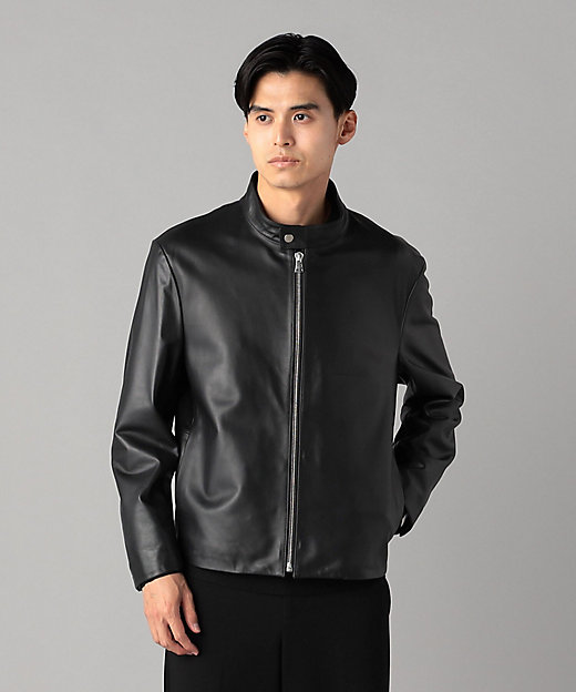 ラムナッパ シングルライダースブルゾン（0731LK01） | COMME