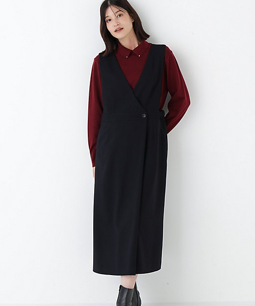 ◇TRダブルクロスワンピース（0775240203） | human woman