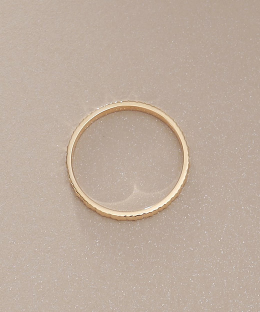 K10カットワーク極光太 リング（16号、18号