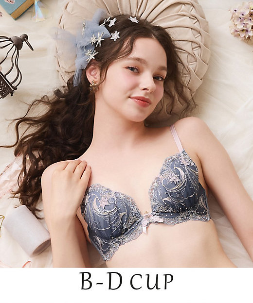 ブラム ブラジャー（B－D）＜リサマリ ミラクル谷間ブラ