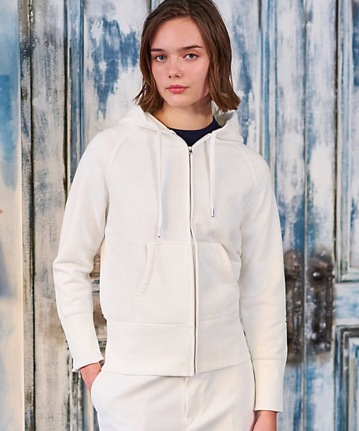 NEWカラーあり】ライト裏毛ジップアップパーカ