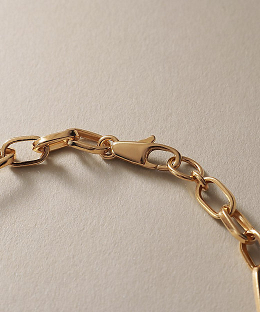 K18ケーブルチェーン3・1フィガロ ブレスレット