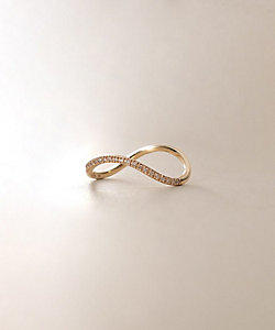 K10ピンクゴールド ピンキーリング | 4℃ (Women)/ヨンドシー