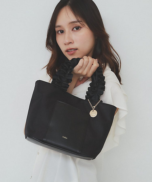 2WAY】持ち手フリルトートバッグ（2002530727） | index