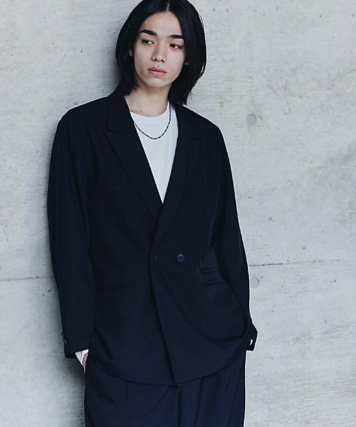 ダブルブレストジャケット（2002548962） | tk. TAKEO