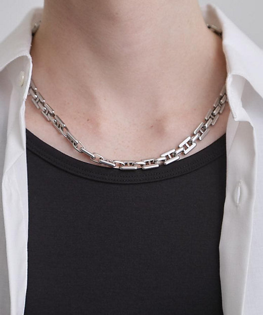 ステンレス】ボールドネックレス（2002551436） | tk. TAKEO