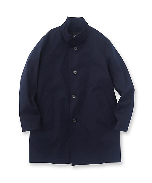 ライナー付】ツイルストレッチ ステンカラーコート