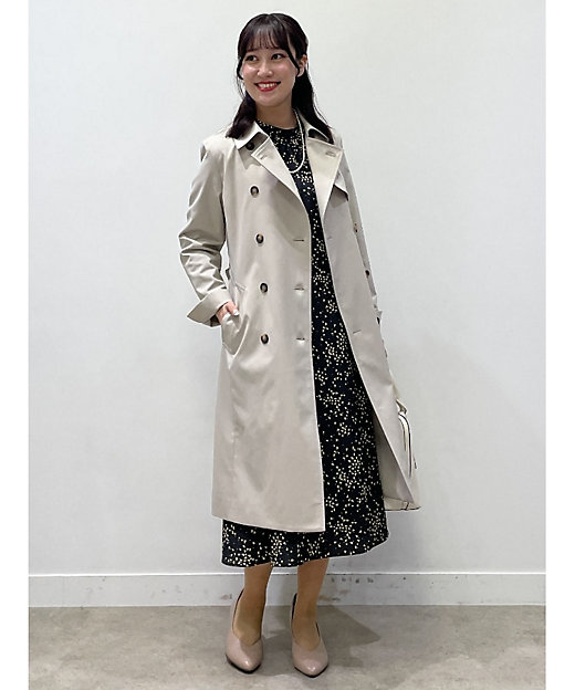 フォーマル／お仕事にもおすすめ／ライナー取り外し可】中綿ライナー付