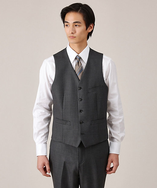 3ピース対応】バーズアイ ベスト（2002372581） | TAKEO