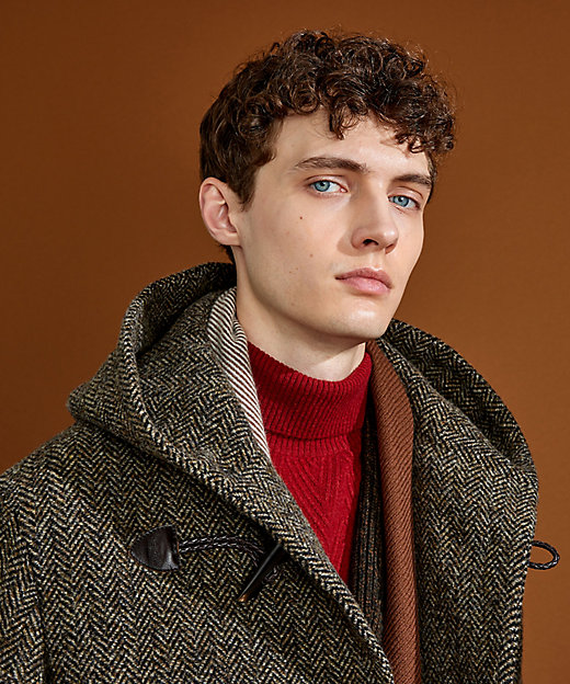 軽量／シェットランドツィード／インポート素材】 シェットランド