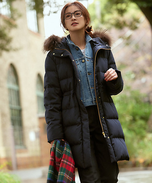 滝沢眞規子さん着用】リュクス ダウンコート（CMWWSW0513