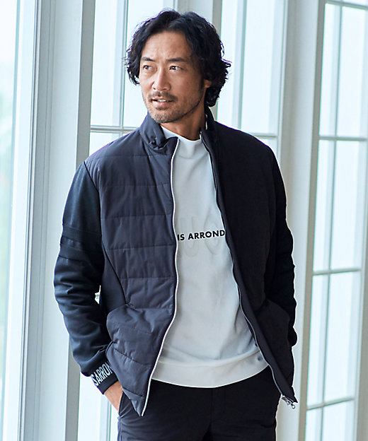 MEN】ストレッチ防風中綿ブルゾン（JRVTCW0601） | 23区